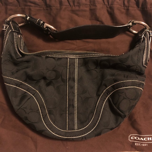 Coach Handbags - COACH Soho Signature Small Hobo No: D06K-10073